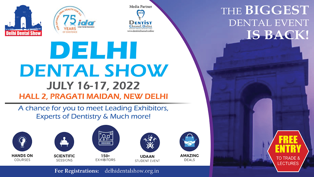 The Delhi Dental Show2022 Dental Events Dentist Channel Online